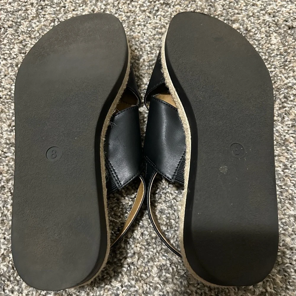 Women's Black Frances Heel Sandals - Picture 9 of 14
